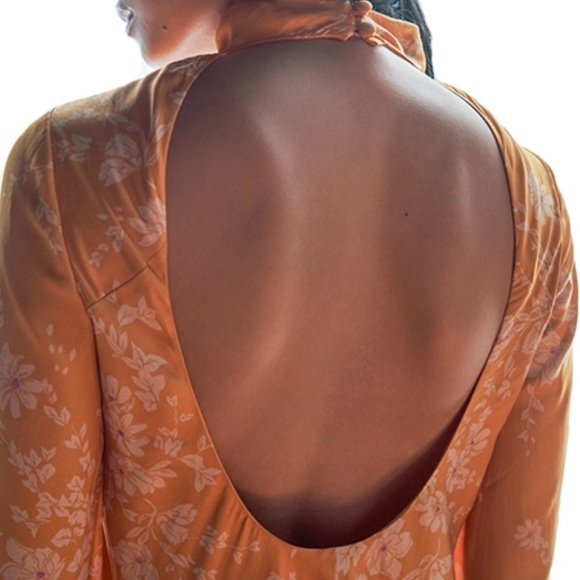 Free People Aries dress small NWT golden combo - Picture 4 of 6